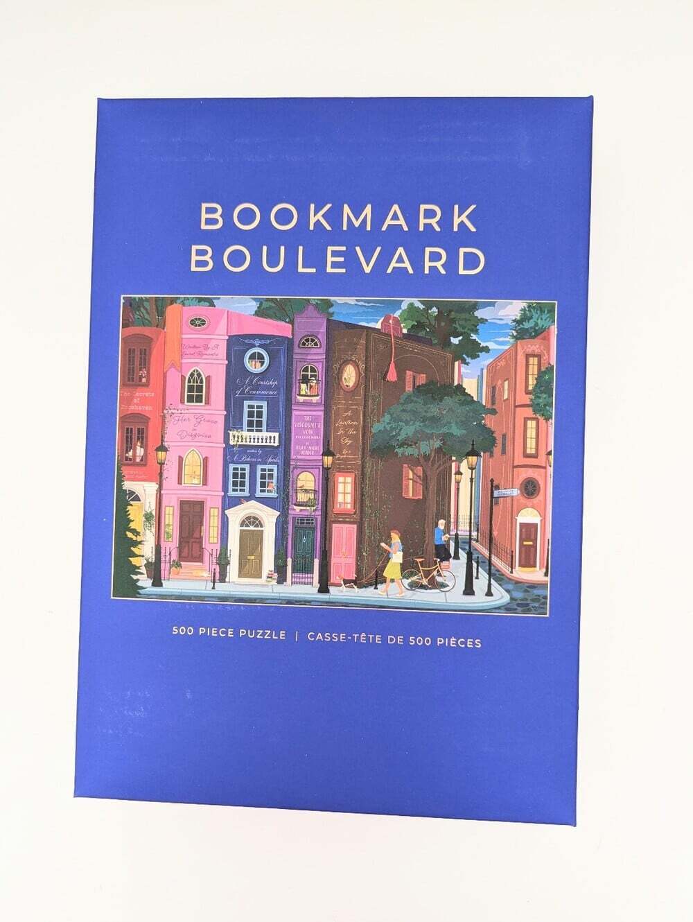 NEW IN BOX Hobbry "Bookmark Boulevard" 500-Piece Puzzle